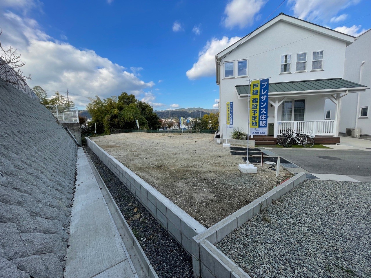 箕面市今宮四丁目 土地 | プレサンス アージュ プレサンスの戸建て住宅