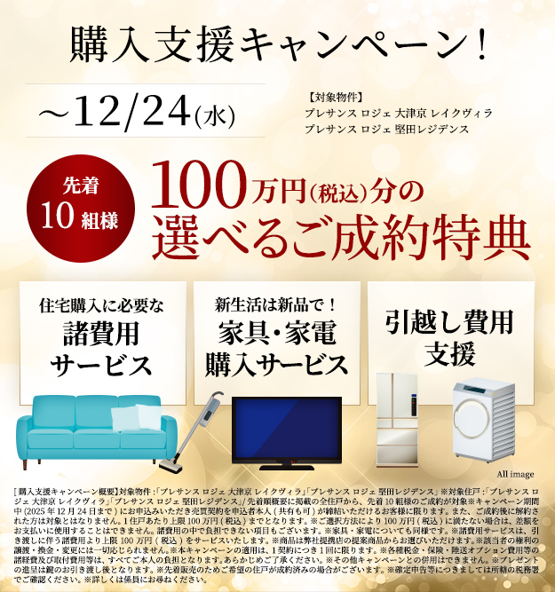 購入支援キャンペーン