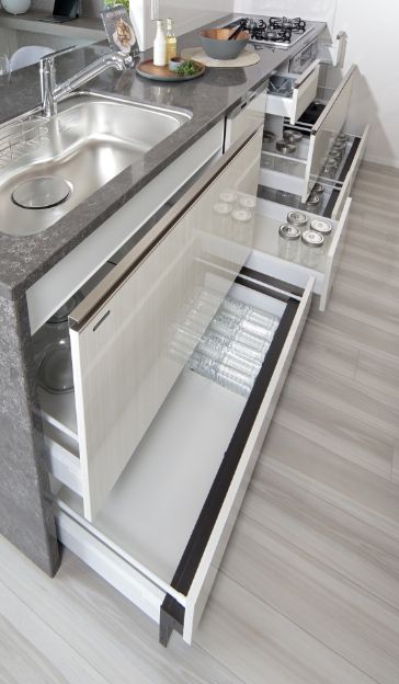 スライド式収納