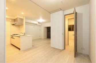 二つの部屋を一つに