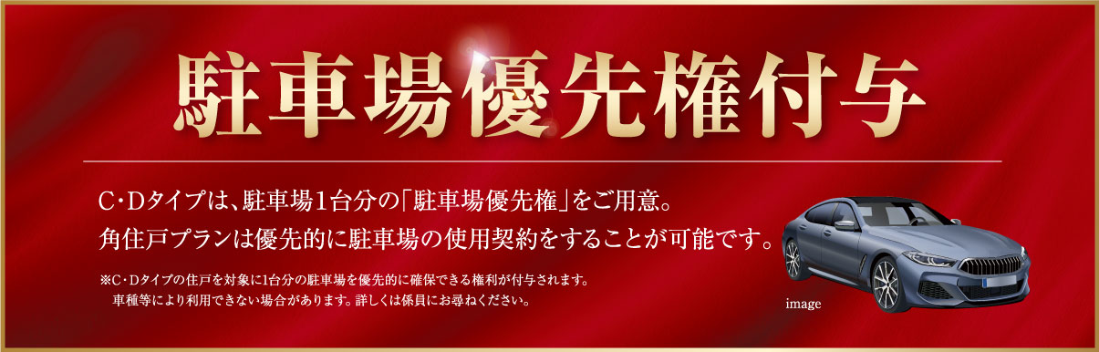 駐車場優先権付与