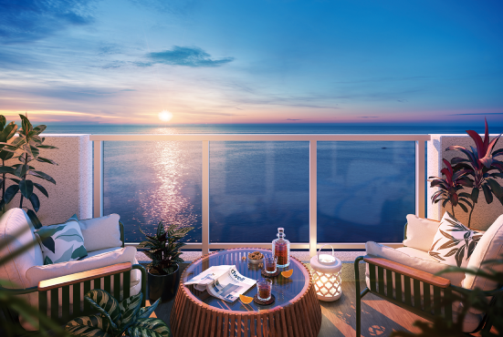 バルコニー完成予想図※2